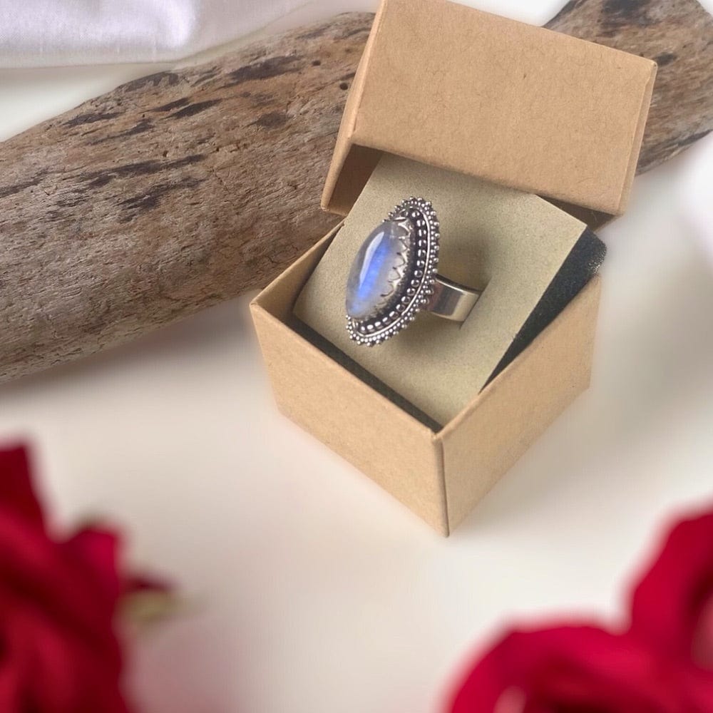 Bagues Pierre de Lune - Argent 925 - La Spirituelle -