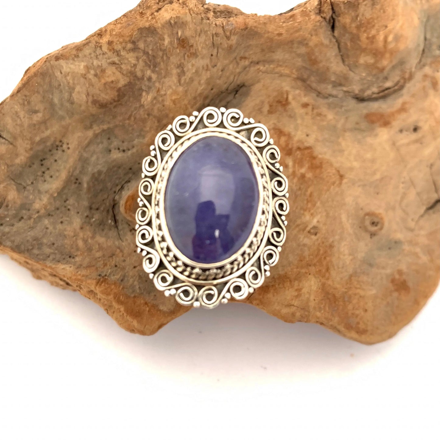 Bague en Tanzanite et Argent 925