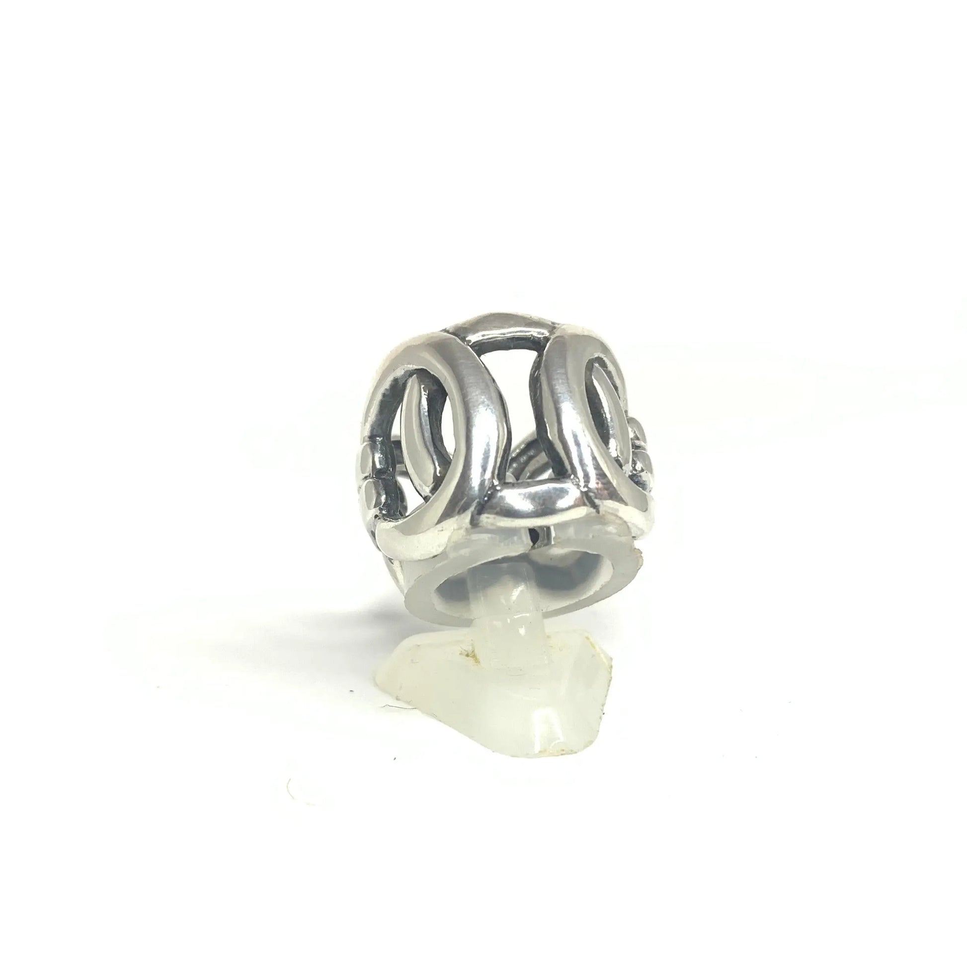 Bague maillon argent massif byartmexbijoux