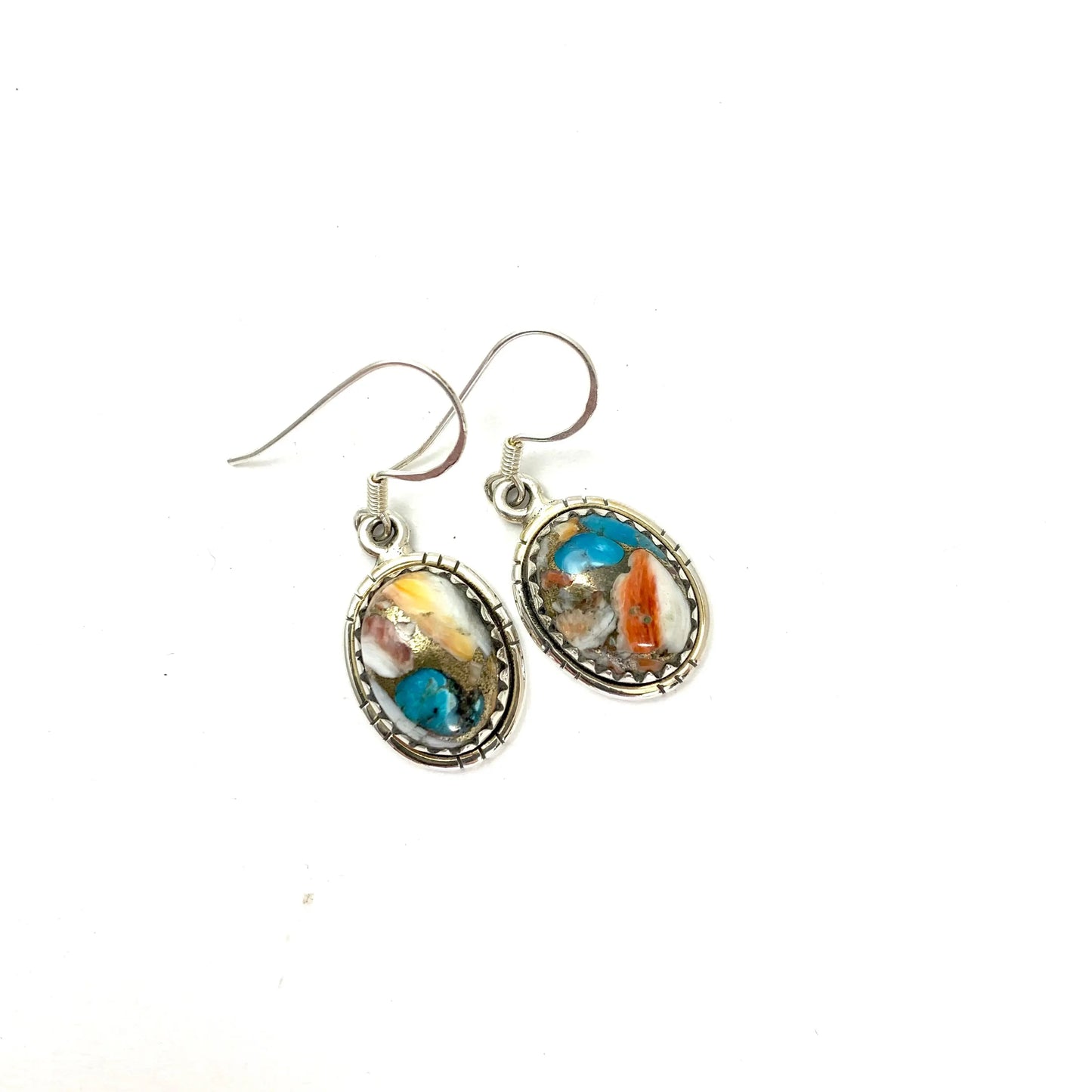 Boucles Copper Turquoise Arizona byartmexbijoux