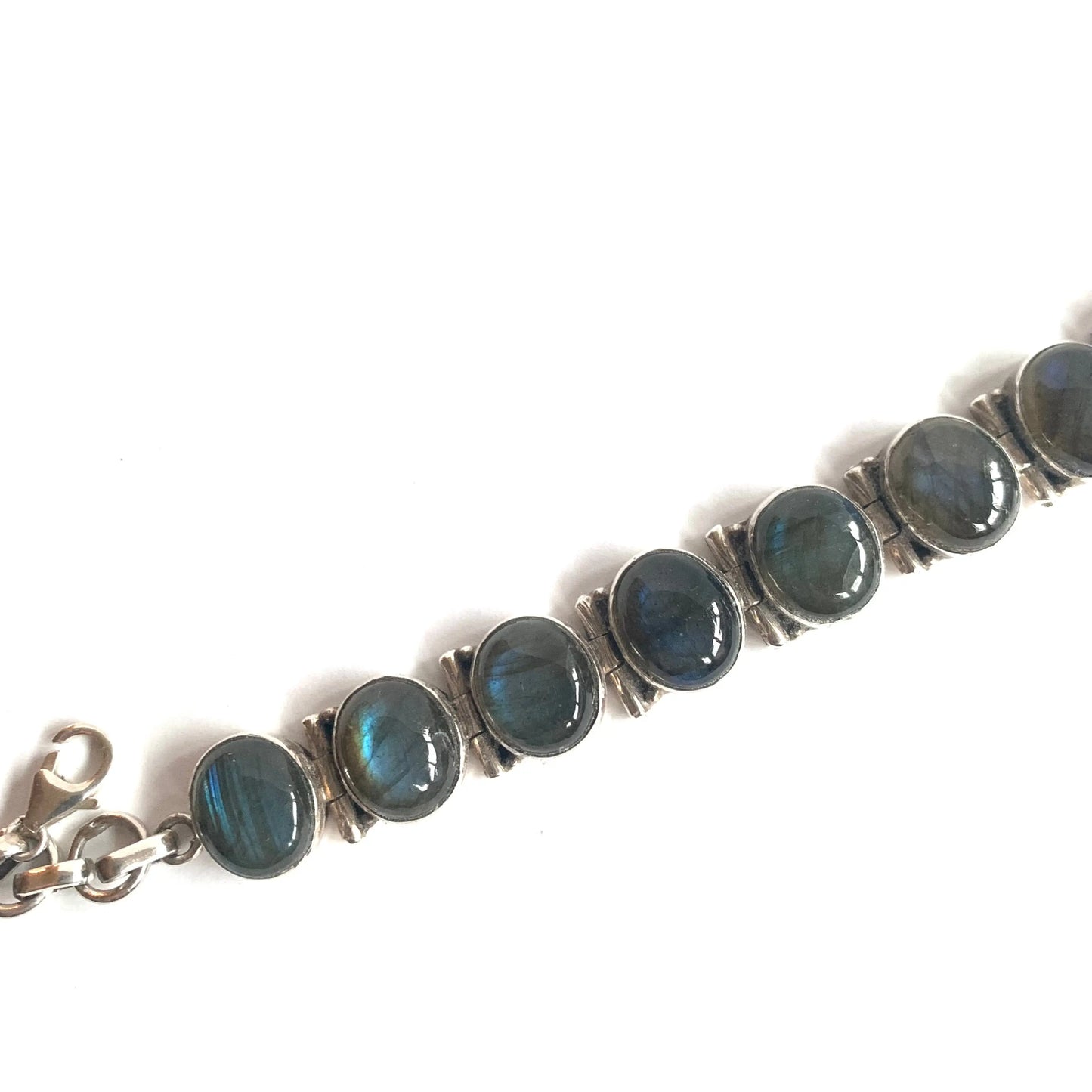 Bracelet en Labradorite et Argent - Bijou de Protection et de Transformation