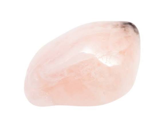 Morganite roulée Sur fond blanc - byartmexbijoux