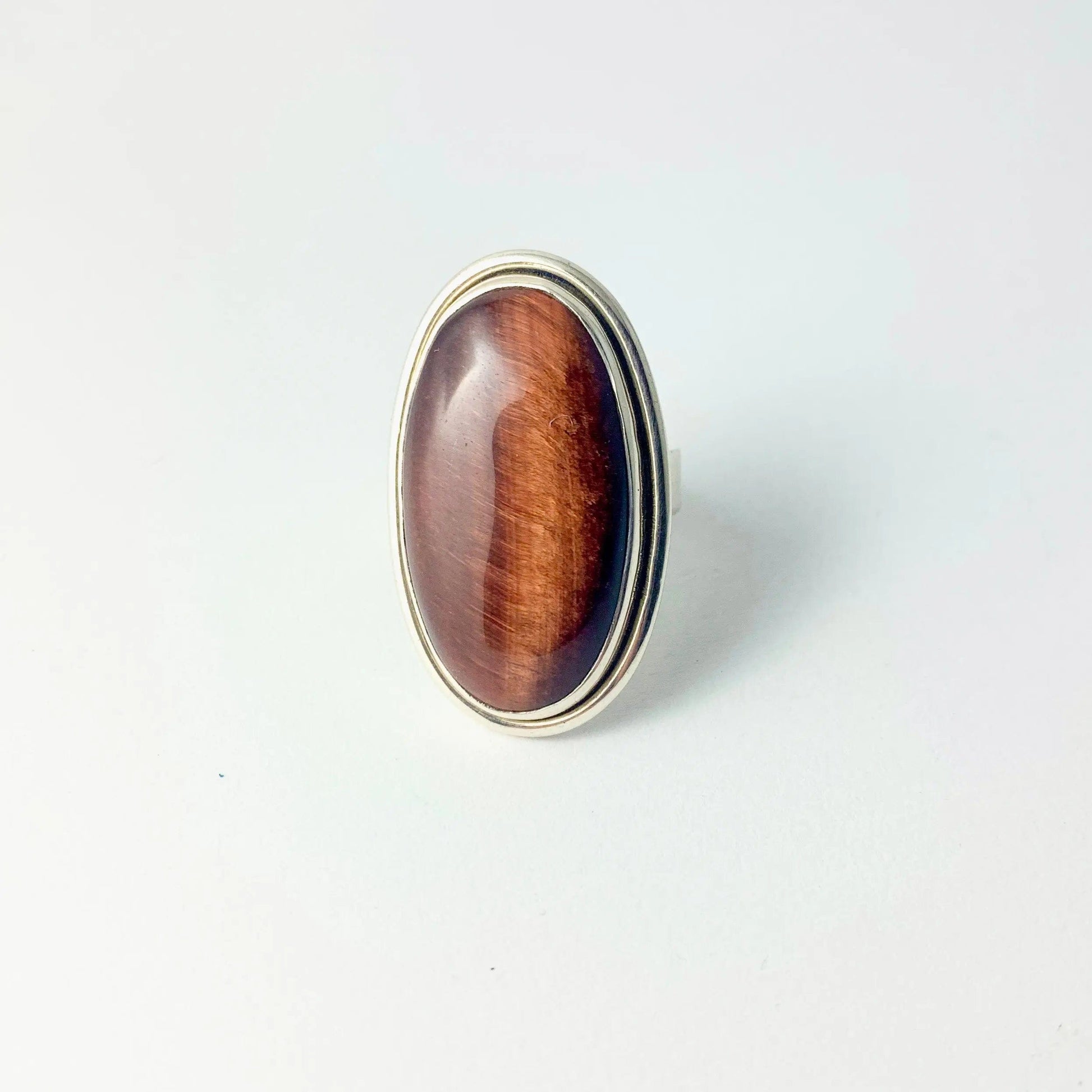 Bague œil de taureau - byartmexbijoux
