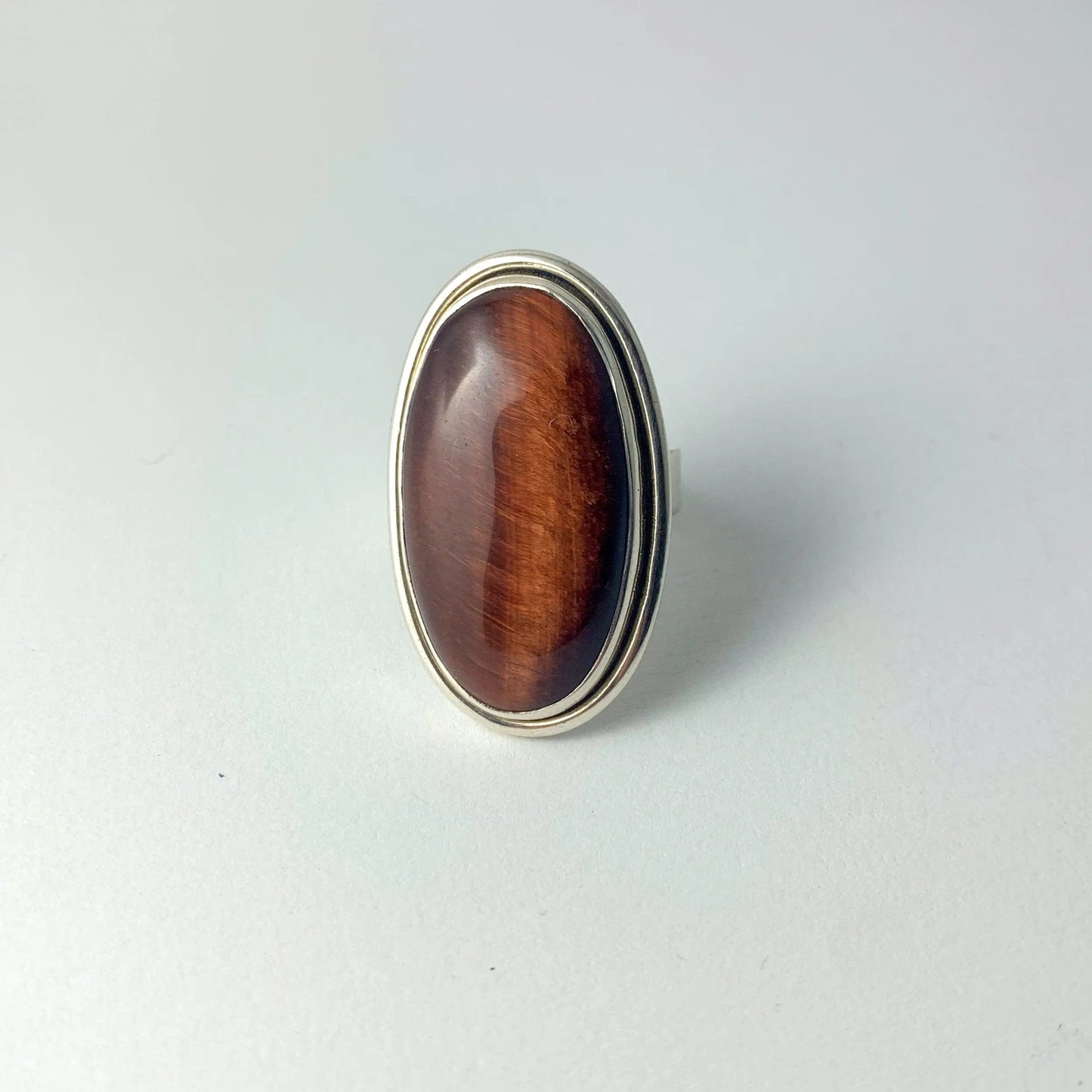 Bague œil de taureau - byartmexbijoux