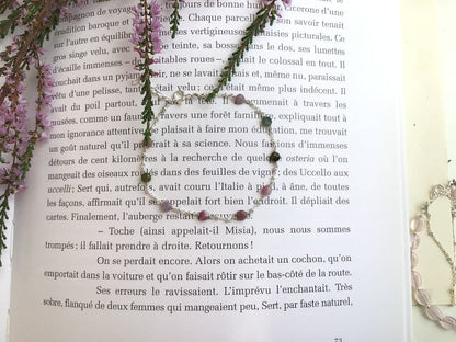 Bracelet en Argent 925 et Tourmaline multicolor - Bracelet artisanal en argent 925