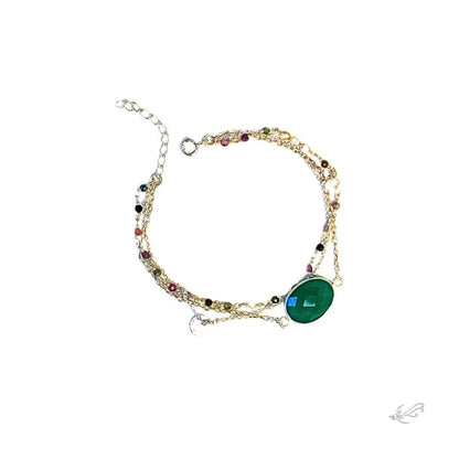 Bracelet en Pierres Naturelles et Argent 925 - Carina - Harmonie et équilibre -