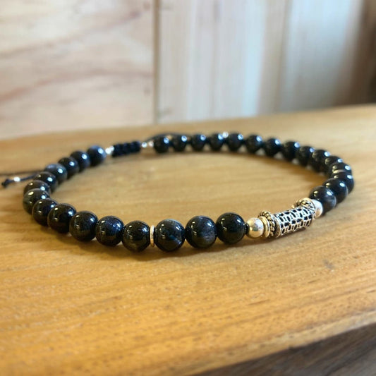 Bracelet Oeil de Faucon et Argent 925 - Vision et Force