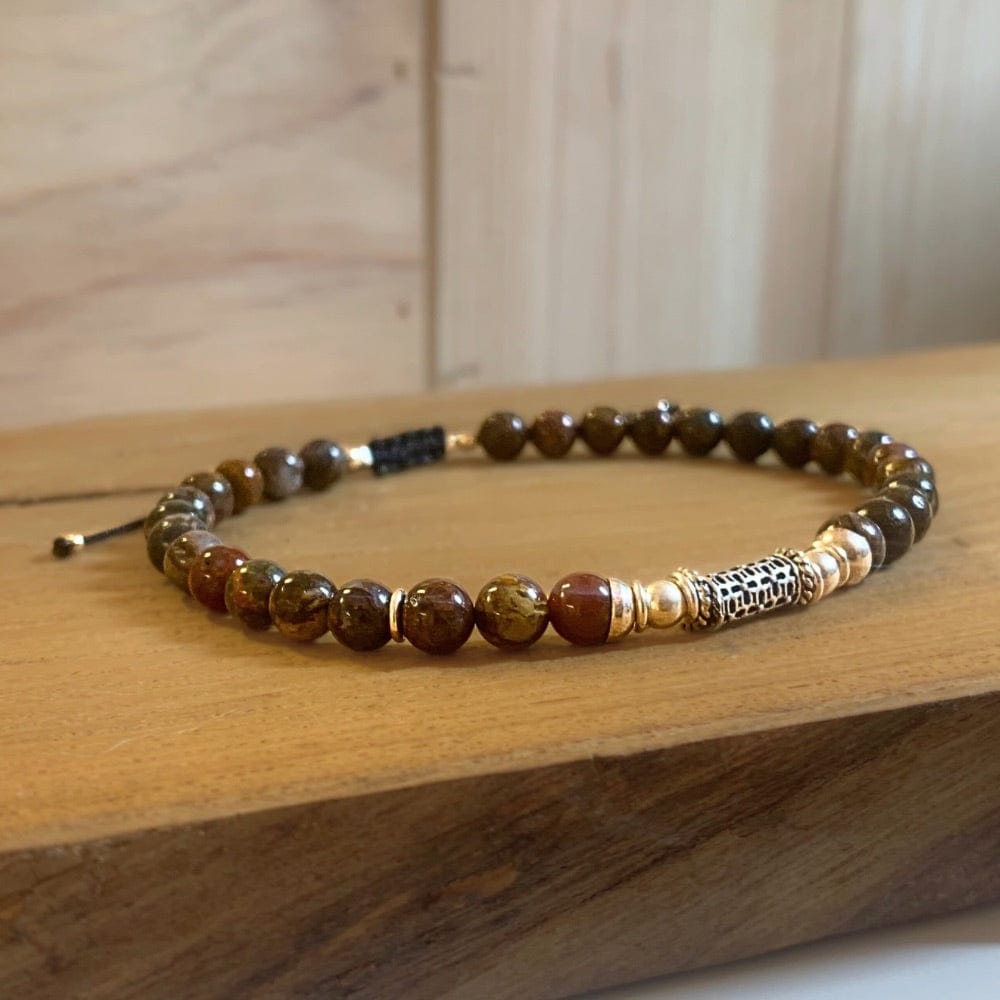 Bracelet Pietersite et Argent 925 - Clarté Mentale