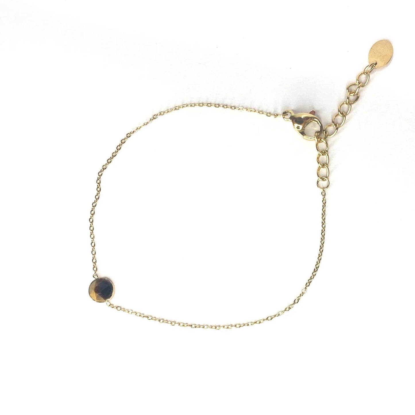 Bracelet Soho - byartmexbijoux Œil de tigre