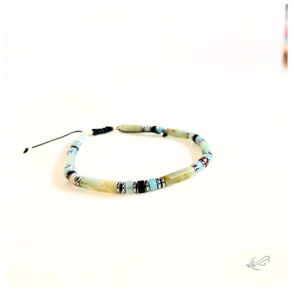 Bracelets Homme en Onyx, Turquoise, Amazonite, Hématite & Argent 925 – Collection Artisanale