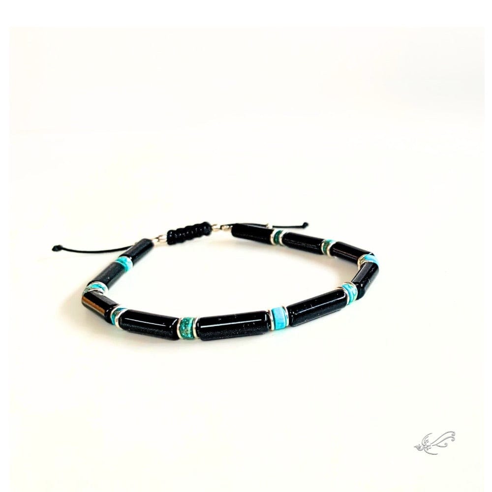 Bracelets Homme en Onyx, Turquoise, Amazonite, Hématite & Argent 925 – Collection Artisanale
