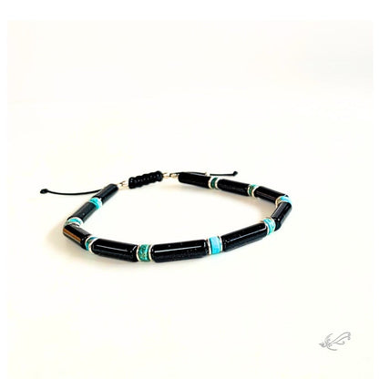 Bracelets Homme en Onyx, Turquoise, Amazonite, Hématite & Argent 925 – Collection Artisanale