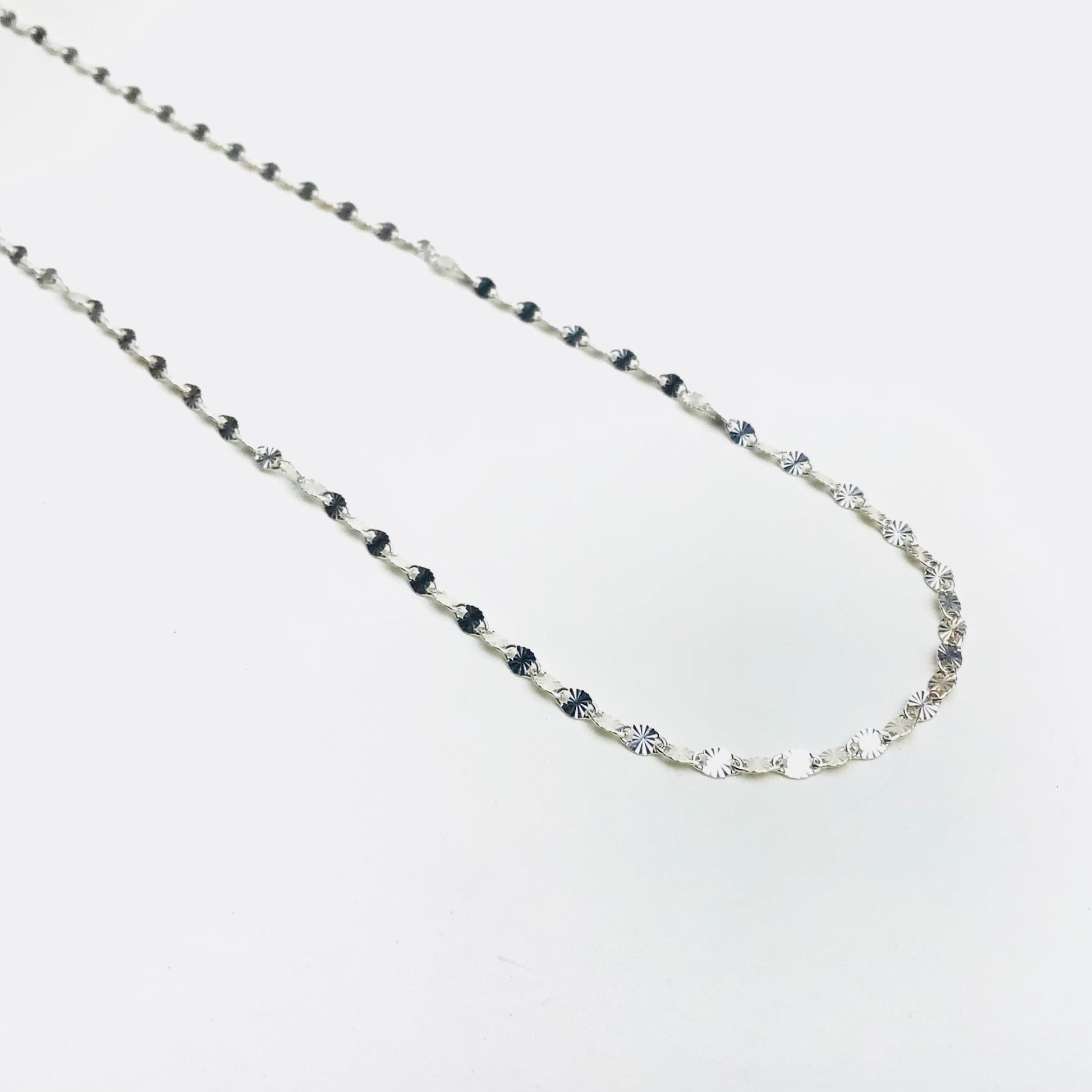 Chaîne en Argent 925 Maillon Soleil - Élégance Rayonnante - Byartmexbijoux