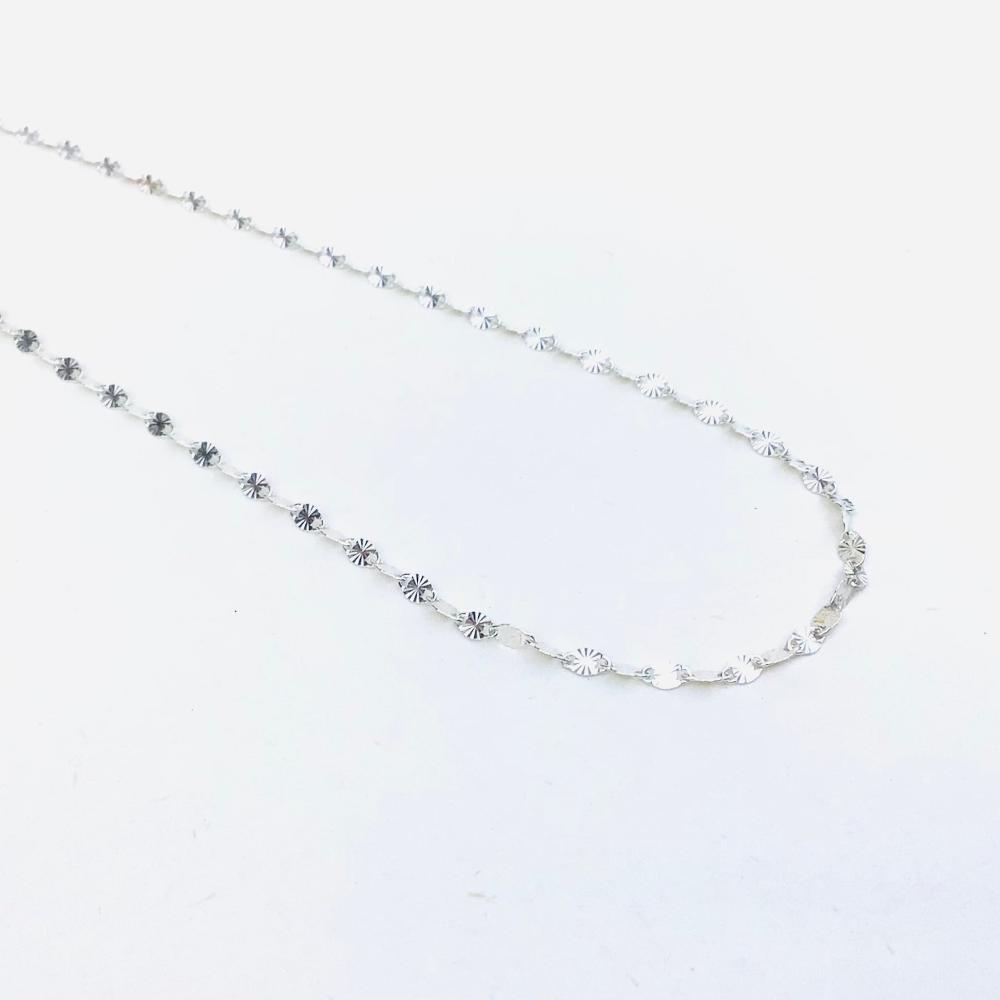 Chaîne en Argent 925 Maillon Soleil - Élégance Rayonnante - Byartmexbijoux