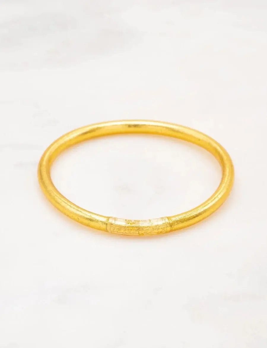 Joncs bouddhistes épais doré Byartmexbijoux