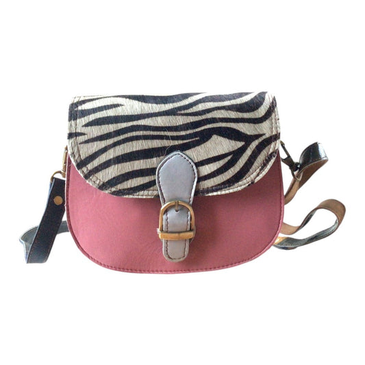 Mini Sac à main femme - Cuir Recyclé Multicolore - Jaipur Rose