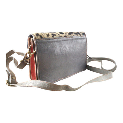 Mini sac à main femme - Cuir Recyclé Multicolore - Pushkar