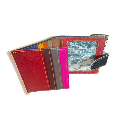 Porte Feuilles en Cuir Recyclé 
