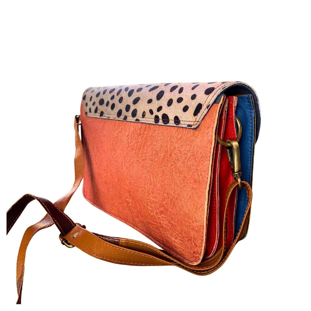Sac à main femme - Cuir Recyclé - Agra Jaune