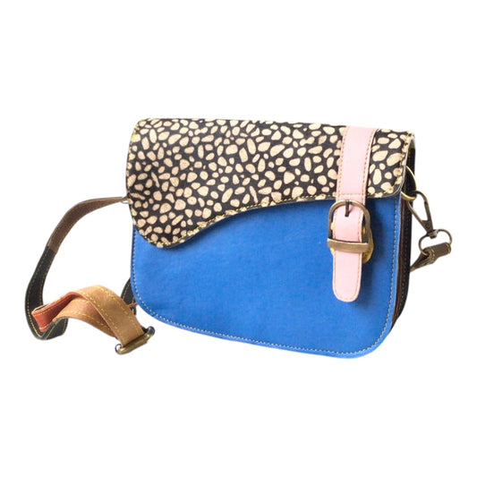 Sac à main femme - Cuir Recyclé Multicolore - Calcutta